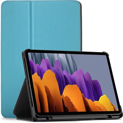 Image de Étui rigide bleu pour Samsung Galaxy Tab S7