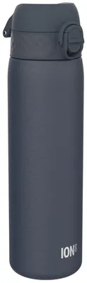 Produktbild von ion8 Leicht Stahl-Trinkflasche, 600 ml, Nicht Isoliert Auslaufsicher, Einhandöff