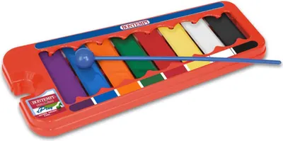 Produktbild von Bontempi Mini Xylo, Spielzeug-Musikinstrument, Xylophon, 3 Jahr(e), 196 g, Mehrfarbig