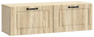 Obrázok produktu pre vidaXL Nástenná TV skrinka z dubového dreva Sonoma 98 x 31 x 30 cm