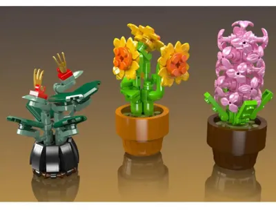 Produktbild von Mould King® 24113 Tiny Plants 1