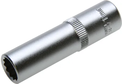 Produktbild von 11 mm Lange VIELZAHN Steckschlüssel-Einsatz Stecknuss 12-kant Nuss 3/8"-Antrieb