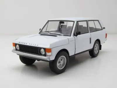 Produktbild von Welly 24128W Land Rover Range Rover 1970 weiß 1:24