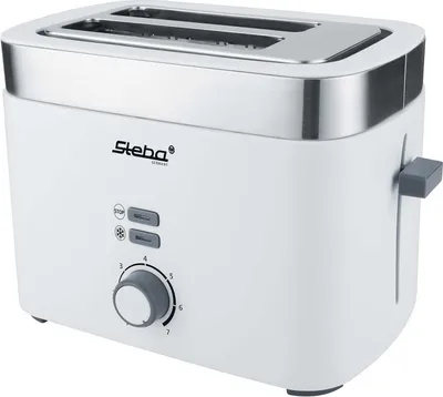 Produktbild von Doppel-Schlitztoaster für 2 Scheiben Toast, 7 Bräunungsstufen einstellbar, 3 Funktionen, Automatische Endabschaltung, Überhitzungsschutz