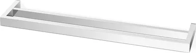 Produktbild von ZACK Edelstahl Doppel Handtuchstange LINEA hochglänzend Handtuchhalter 40039