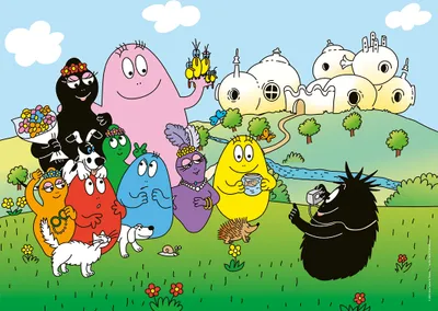 Immagine prodotto di Nathan Il mondo dei Barbapapa - 45 pezzi