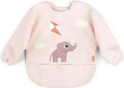 Produktbild von Done By Deer Playground Lätzchen Mit Ärmeln Rosa  Kinder Rosa One Size