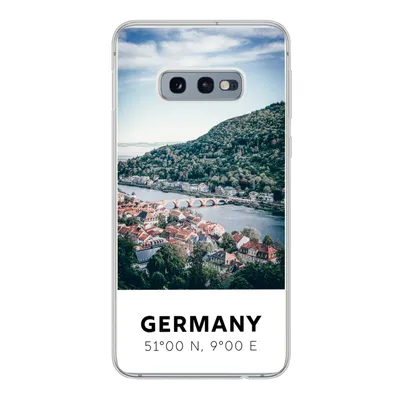 Produktbild von MuchoWow® Handyhülle Schutzhülle Hülle für Samsung Galaxy S10e Deutschland - Heidelberg - Sommer Silikon Softcase Handy Hülle - Handy