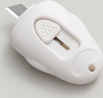 Produktbild von INF Mini-Universalmesser mit Schlüsselanhängerloch Weiß