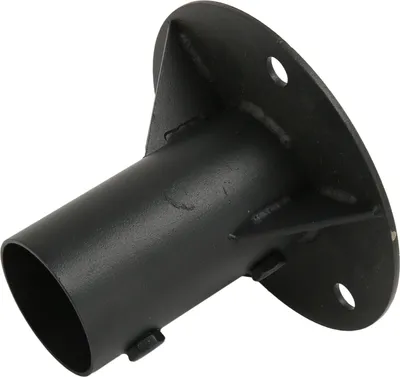 Produktbild von Maschendrahtzaun Bodenflansch,Bodenflansch,Zaunpfosten Betonhalterung,Runder Flanschsockel,Runder Pfostenflanschsockel,Heavy Duty Bodenpfostenflansch