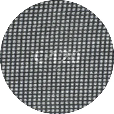 Produktbild von wolfcraft 5 Haft-Gitterleinen K120 ø180mm SiC - 5615000