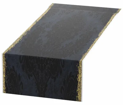 Produktbild von Duni Dunicel-Tischläufer Royal black 0,4x24 m
