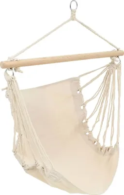 Zdjęcie produktu dla vidaXL Wiszący fotel 100 x 80 cm w kolorze kremowym