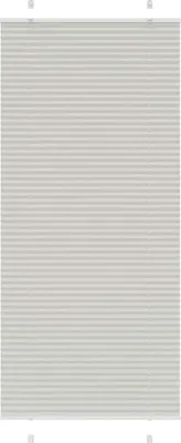 Produktbild von vidaXL Plissee Hellgrau 95x200 cm Stoffbreite 94,4 cm Polyester