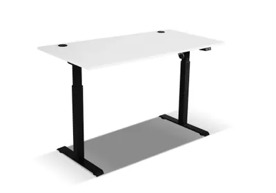 Produktbild von Schreibtisch MALEX V 138 cm – Höhenverstellbarer Schreibtisch für Büro, Homeoffice - Grau