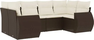 Produktbild von VidaXL 3221782, Cremefarben, Rattan, Stahl, 110 kg, Erwachsene & Kinder, 710 mm, 620 mm