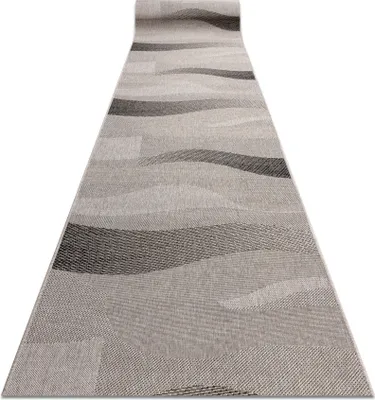 Produktbild von Läufer SIZAL FLOORLUX Modell 20212 silver / black 70 cm beige 70x470 cm