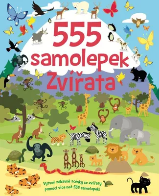Zdjęcie produktu dla 555 samolepek Zvířata