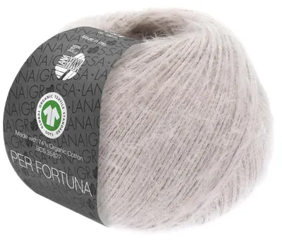 Produktbild von Lana Grossa - Per Fortuna GOTS 0006 graurosa