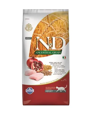 Obrázok produktu pre Farmina N&D cat AG adult, chicken, spelt, oats & pomegranate 5 kg