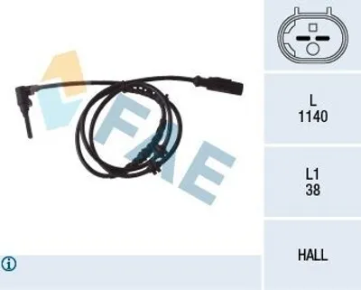 Produktbild von FAE ABS Sensor Raddrehzahl Vorne für FIAT Ducato Kastenwagen (250, 290) 78084