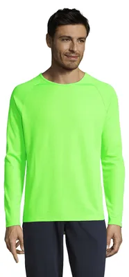 Immagine prodotto di SOLS - Maglietta da uomo - Sport a maniche lunghe LT1549 (XXL) (verde neon)