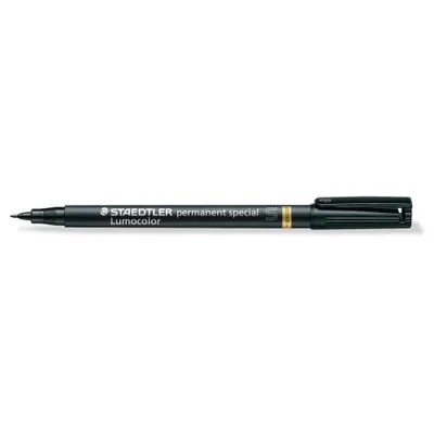 Obrázek produktu pro Staedtler® 319 S-9 pero s jemným hrotem Univerzální pero Lumocolor® - permanentní speciální, černé, 0,4 mm