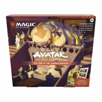 Produktbild von Magic: The Gathering Avatar: The Last Airbender Scene Box - Tea Time at the Jasmine Dragon - Englisch
