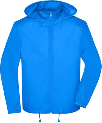 Produktbild von James+Nicholson JN1132 | Men`s Promo Jacket / Wind- und wasserabweisend - Farbe: Bright Blue - Größe: L