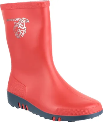 Obrázok produktu pre Dunlop Mini Kinder Gummistiefel Elefant FS2806 (29 EU) (Rot/Blau)