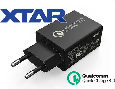 Image de Wall Charger XTAR QC3.0 with USB port