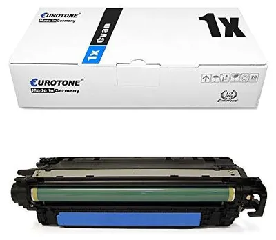 Produktbild von Eurotone Tonerkartusche kompatibel mit HP CF331A + M651DN + M651N + M651XH Cyan