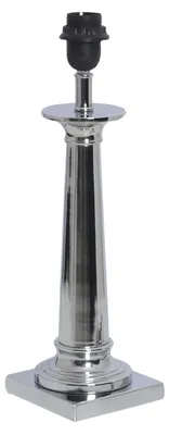 Produktbild von Näve Fuß-Tischleuchte - Material: Metall + Kunststoff - Farbe: chrom; 122842
