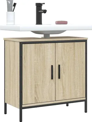 Obrázek produktu pro Spodní skříňka pod umyvadlo Sonoma dub 60x30x60 cm materiál na bázi dřeva