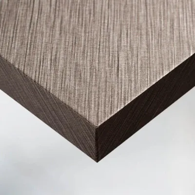 Produktbild von DIMEXACT - DIMEXACT Selbstklebendes Vinyl mit gebürstetem Effekt in dunkelgrauem Stoffeffekt in einer Rolle von 122 cm x 10 Meter(n) -122 cm x 10 m - en Rouleau