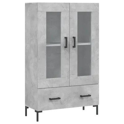 Obrázek produktu pro Skříň highboard betonově šedá 69,5x31x115 cm kompozitní dřevo