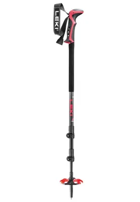Image de Bâtons de ski LEKI Haute Route 3 110-150 cm Noir Ajustable