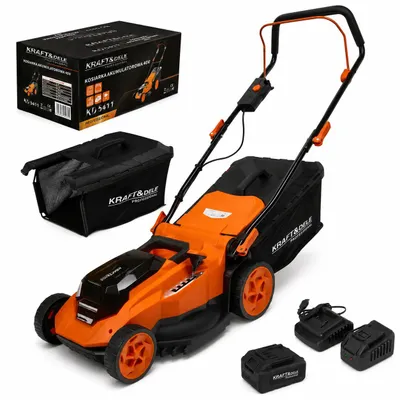 Productafbeelding van KRAFT&DELE | Accu-grasmaaier, 40V, 380mm breed, 50 liter opvangbak, snijhoogte 25-75 mm, AI-gegenereerde afbeelding