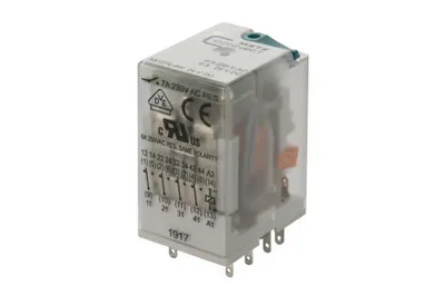 Zdjęcie produktu dla BTR NETCOM Industrierelais 4W,24VDC,7A 110017-25.14.07 (110017251407)