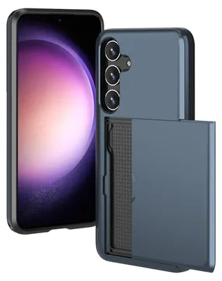 Produktbild von imoshion Backcover mit Kartenfach Samsung Galaxy S24 Plus - Dunkelblau