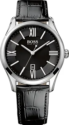 Image de Boss 1513022 Ambassador Round Quarzuhr