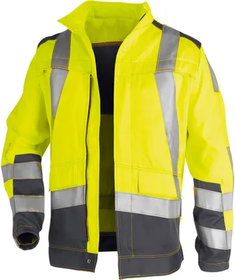 Produktbild von KÜBLER® unisex Warnjacke PSA SAFETY X7 warngelb, anthrazit Größe 27