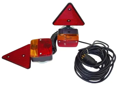 Produktbild von Beleuchtungsset magnetisch aus Rückleuchten & Reflektoren verkabelt