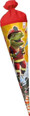 Produktbild von Roth Schultüte Feuerwehr-Dino 70cm