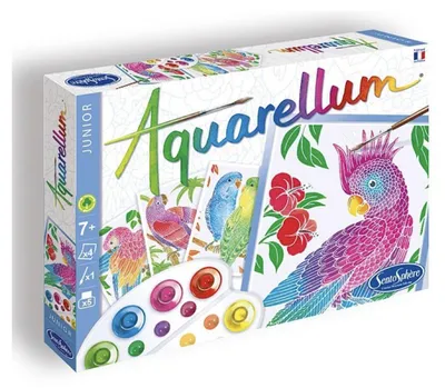 Immagine prodotto di Sentosphere Pappagalli Junior Aquarellum
