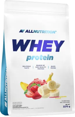 Produktbild von AllNutrition | Whey Protein Strawberry and Banana