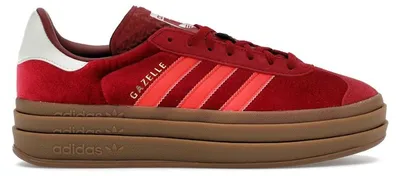 Produktbild von adidas Gazelle Bold Bright Red Velvet (Women's) - EU 43 1/3