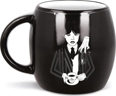 Produktbild von Wednesday Kaffeetasse Teetasse Tasse Geschenkidee 380 ml 14 OZ