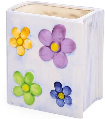 Produktbild von Lila Blumenvase Bürodekoration Schreibtisch Organizer