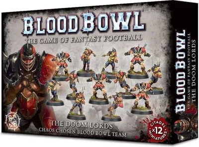 Produktbild von Games Workshop The Doom Lords Chaos Chosen Blood Bowl Team, Sammelfigur, Videospiel